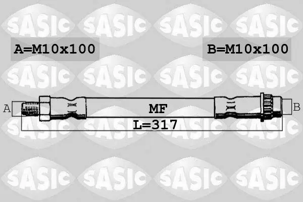 Handler.Part Brake hose SASIC SBH4094 1