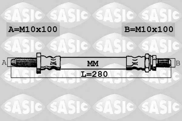 Handler.Part Brake hose SASIC SBH6324 1