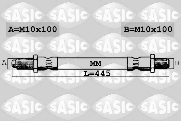 Handler.Part Brake hose SASIC SBH6333 1