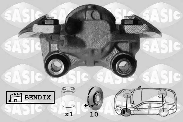 Handler.Part Brake caliper SASIC SCA0022 1