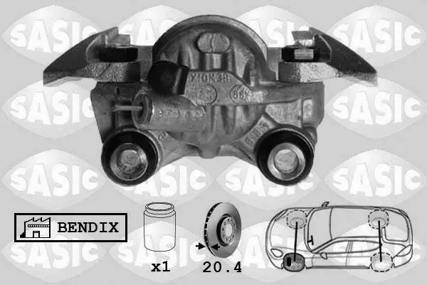 Handler.Part Brake caliper SASIC SCA0024 1