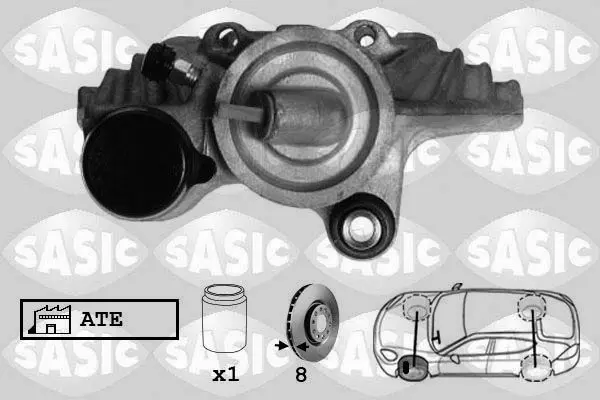 Handler.Part Brake caliper SASIC SCA0032 1