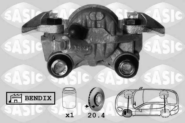 Handler.Part Brake caliper SASIC SCA0044 1