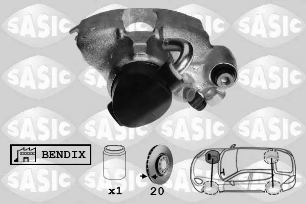 Handler.Part Brake caliper SASIC SCA0057 1