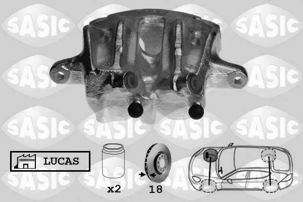 Handler.Part Brake caliper SASIC SCA0063 1