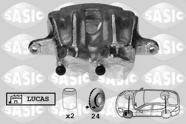 Handler.Part Brake caliper SASIC SCA0066 1