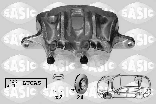 Handler.Part Brake caliper SASIC SCA0070 1