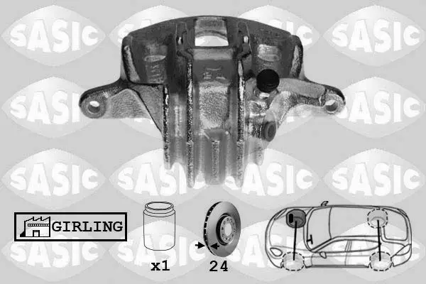 Handler.Part Brake caliper SASIC SCA0075 1