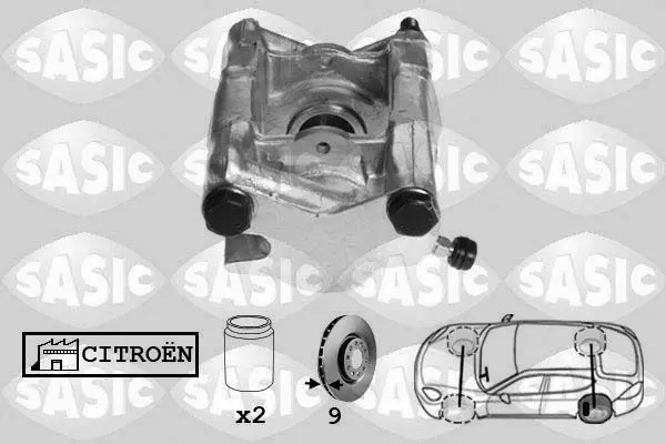 Handler.Part Brake caliper SASIC SCA0112 1