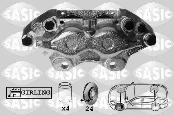 Handler.Part Brake caliper SASIC SCA4030 1