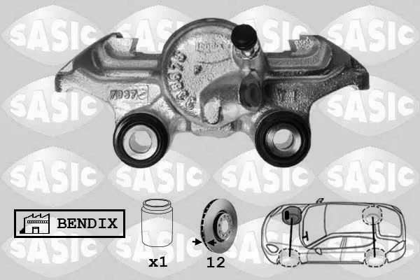 Handler.Part Brake caliper SASIC SCA4033 1