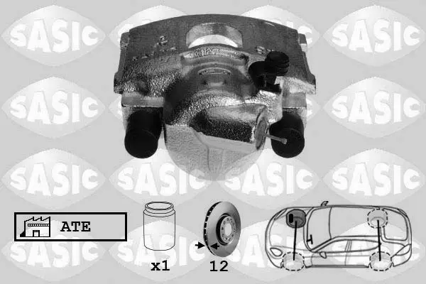 Handler.Part Brake caliper SASIC SCA6125 1