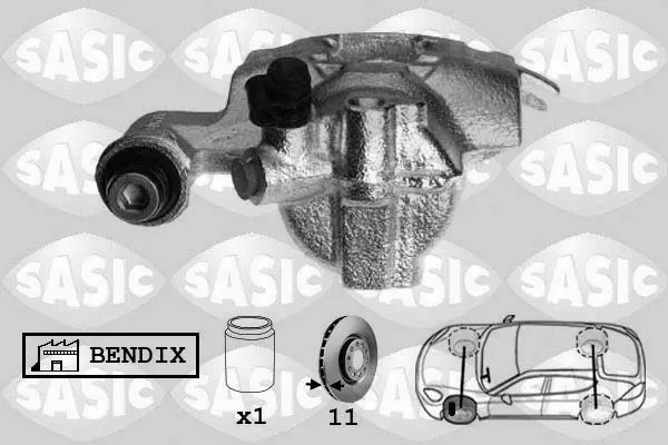 Handler.Part Brake caliper SASIC SCA6172 1