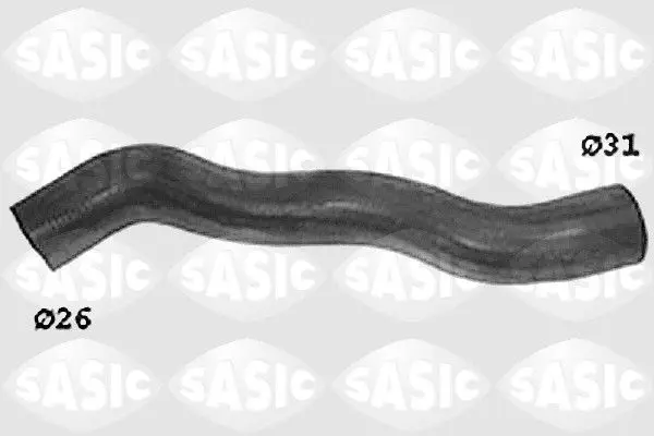 Handler.Part Radiator hose SASIC SWH0324 1