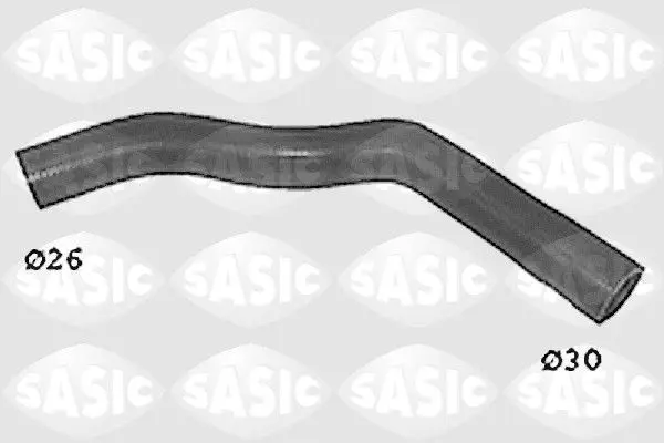 Handler.Part Radiator hose SASIC SWH0333 1