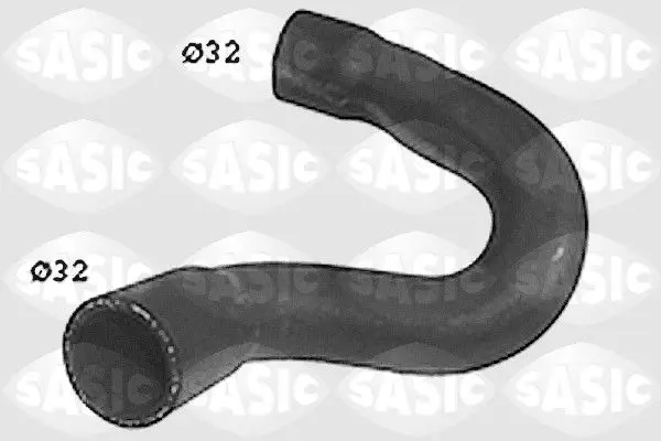 Handler.Part Radiator hose SASIC SWH0383 1