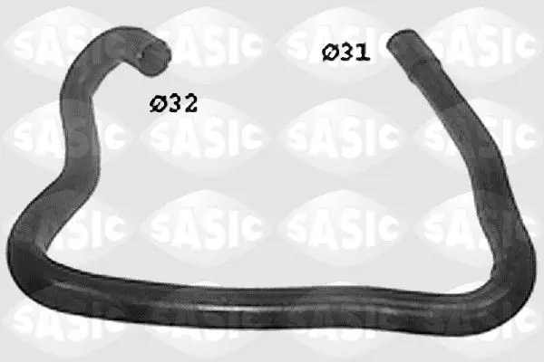 Handler.Part Radiator hose SASIC SWH0421 1