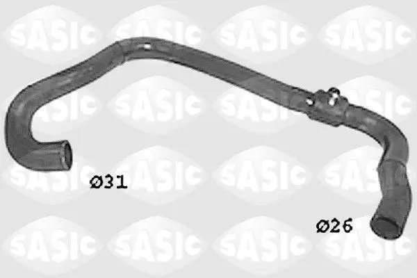 Handler.Part Radiator hose SASIC SWH0429 1