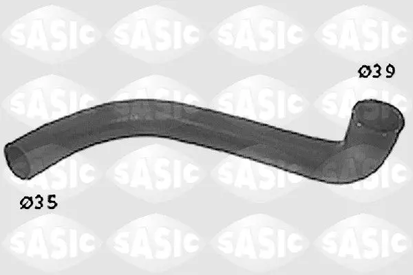 Handler.Part Radiator hose SASIC SWH0447 1