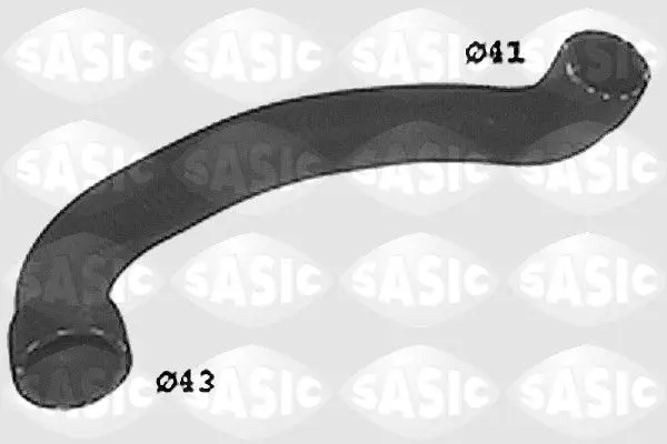 Handler.Part Radiator hose SASIC SWH0519 1