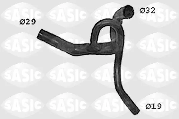 Handler.Part Radiator hose SASIC SWH4231 1