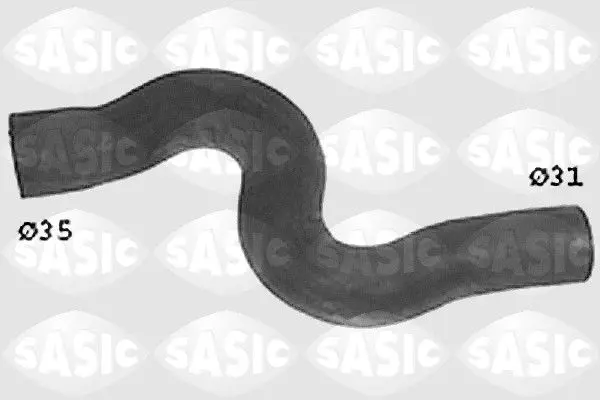 Handler.Part Radiator hose SASIC SWH6605 1