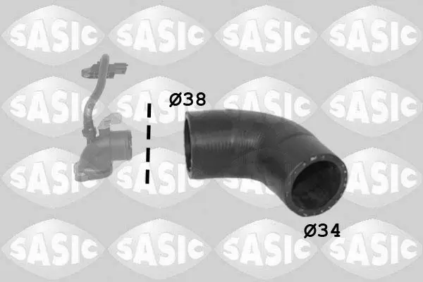 Handler.Part Charger Air Hose SASIC 3334040 1