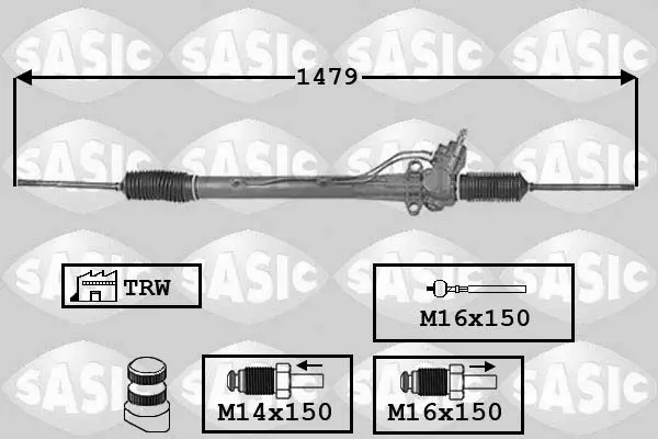 Handler.Part Steering gear SASIC 7006049 1