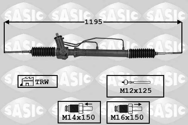 Handler.Part Steering gear SASIC 7006052 1