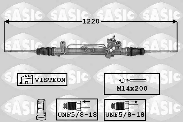 Handler.Part Steering gear SASIC 7006068 1