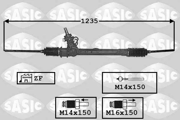 Handler.Part Steering gear SASIC 7006079 1