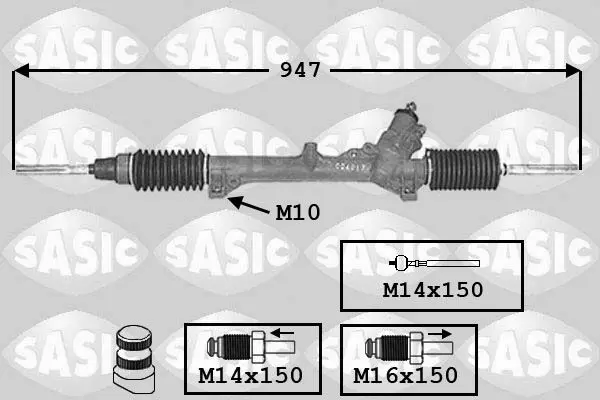 Handler.Part Steering gear SASIC 7006084 1