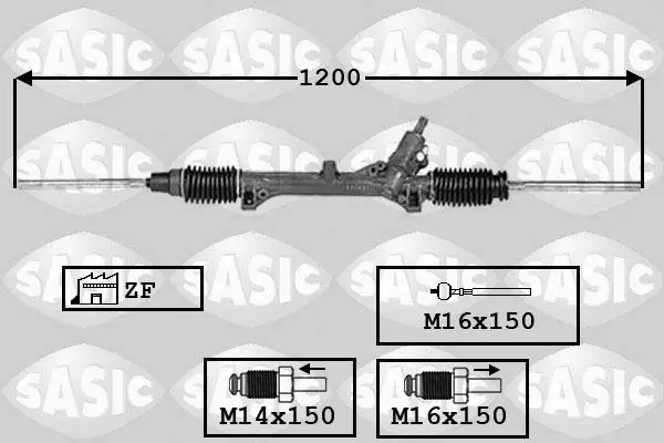 Handler.Part Steering gear SASIC 7006098 1