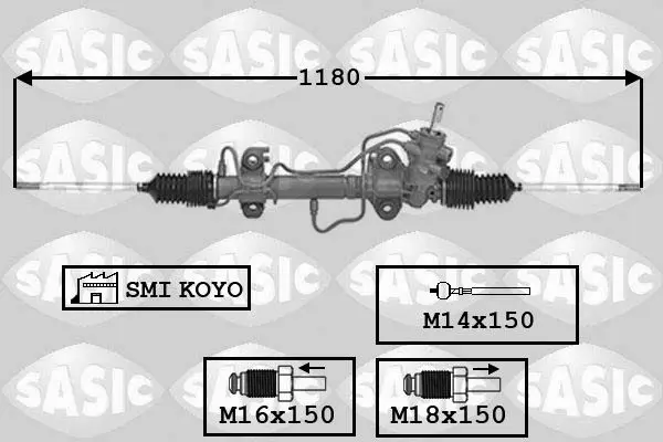 Handler.Part Steering gear SASIC 7006120 1