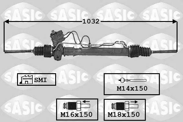 Handler.Part Steering gear SASIC 7006121 1