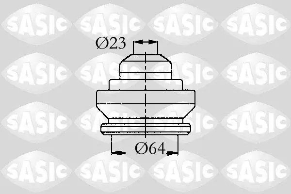 Handler.Part Bellow Set, drive shaft SASIC 9004625 1