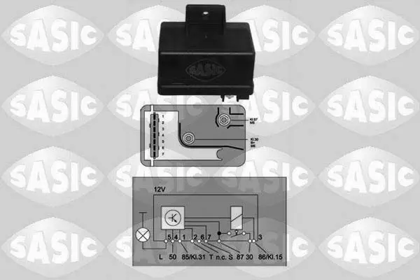 Handler.Part Relay, glow plug system SASIC 9310007 1