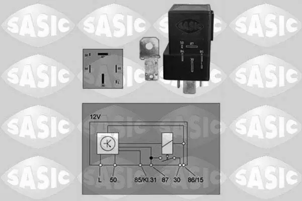 Handler.Part Relay, glow plug system SASIC 9316008 1