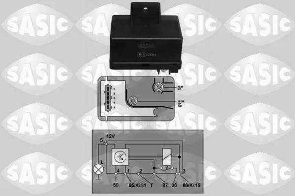 Handler.Part Relay, glow plug system SASIC 9316009 1