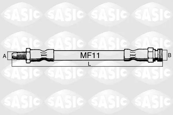 Handler.Part Brake Hose SASIC SBH4074 1