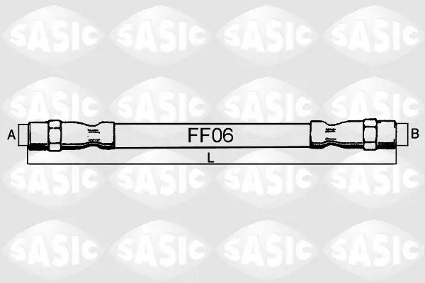 Handler.Part Brake Hose SASIC SBH6281 1