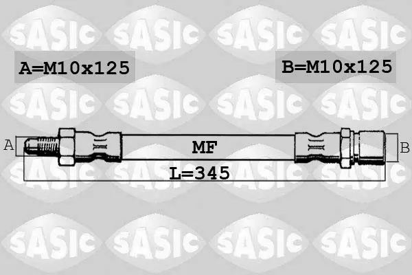 Handler.Part Brake hose SASIC SBH6303 1