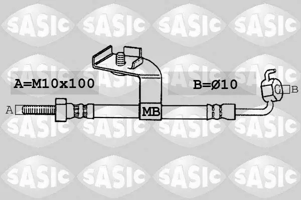 Handler.Part Brake hose SASIC SBH6327 1