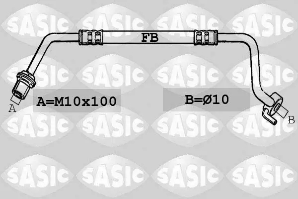 Handler.Part Brake hose SASIC SBH6341 1