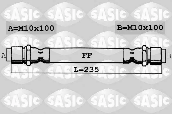 Handler.Part Brake hose SASIC SBH6362 1