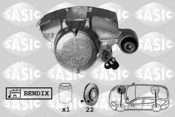 Handler.Part Brake caliper SASIC SCA0005 1