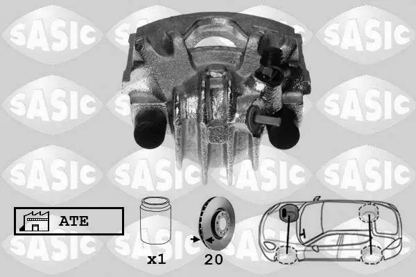 Handler.Part Brake caliper SASIC SCA0051 1