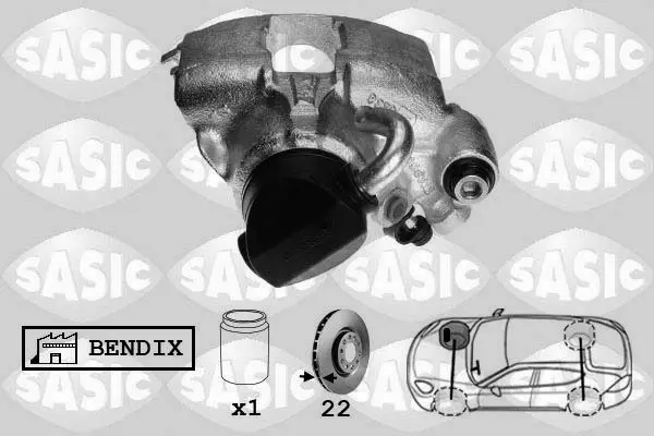 Handler.Part Brake caliper SASIC SCA0099 1