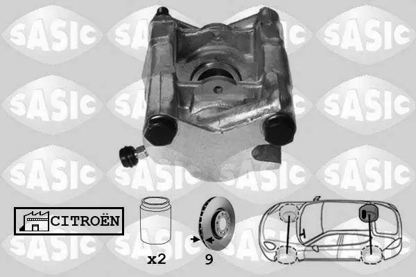 Handler.Part Brake caliper SASIC SCA0113 1