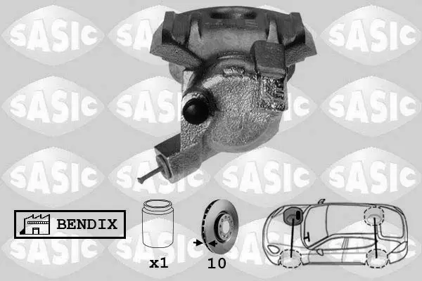 Handler.Part Brake caliper SASIC SCA4007 1